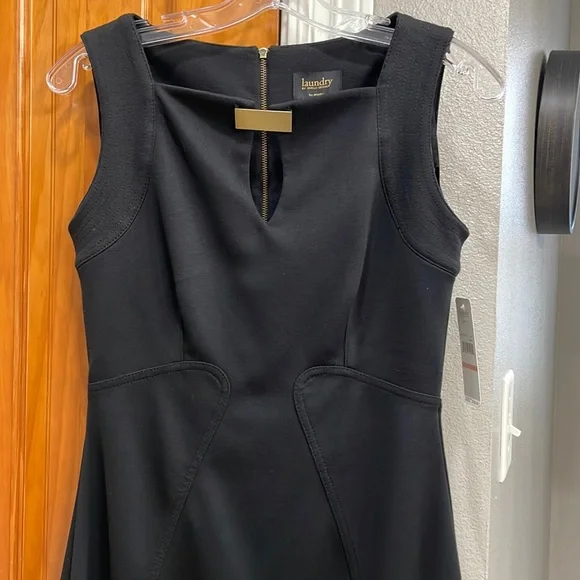 laundry shelli segal black dress Laundry by Shelli Segal HT01K01 Short Fitted Cocktail Dress main image 1